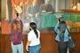 Aprecian estudiantes del COBACH murales del Palacio Municipal de Hermosillo