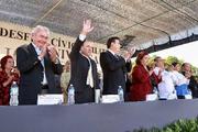 Atestigua gobernador desfile conmemorativo del 167 aniversario de la gesta heroica de Caborca