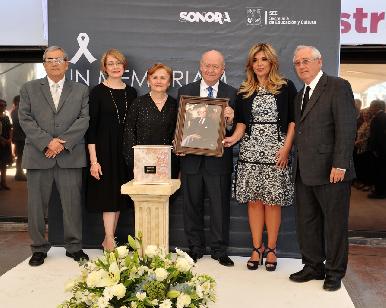 Rinde Gobernadora homenaje póstumo al arquitecto Gustavo F. Aguilar Beltrán