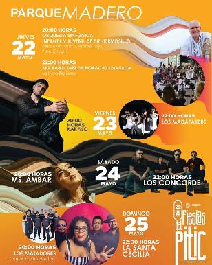 Tendrá el Parque Madero variado programa artístico durante las Fiestas del Pitic 2025