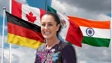 Sheinbaum se reúne con socios estratégicos en el G7