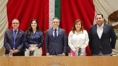 Da Diputación Permanente trámite a correspondencia y aprueba acta de sesión