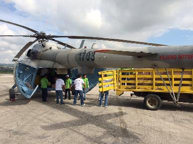 Se desploma helicóptero de la Sedena en Chiapas; trasladaba ayuda humanitaria