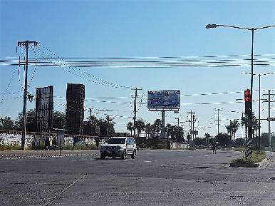 AguaH abre circulación en bulevar Colosio