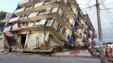 Suman 38 muertos en Tabasco, Oaxaca y Chiapas tras sismo