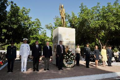 Encabeza Secretario de Gobierno ceremonia de la Gesta Heroica de los Niños Héroes