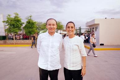 Gobernador Durazo reconoce liderazgo y compromiso de Presidenta Sheinbaum con Sonora en primer año de gobierno