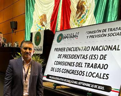 Urge cumplir con la reducción de la jornada laboral a 40 horas: Diputado Óscar Ortiz