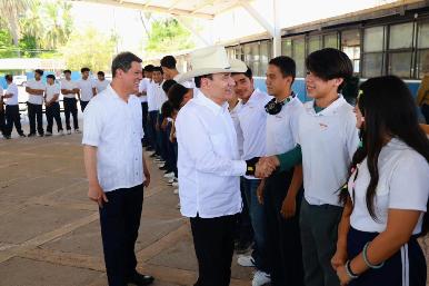 Gobernador Durazo impulsa mejoras en infraestructura del Instituto Kino para garantizar educación integral de niñas y niños