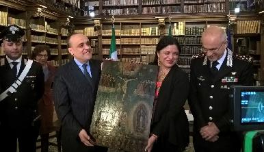 Italia devuelve a México cerca de 600 pinturas exvoto sustraídas ilegalmente