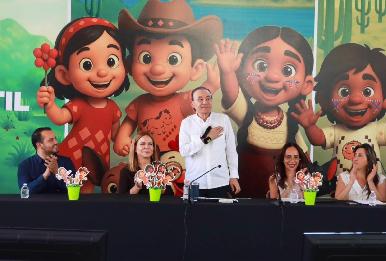 Gobernador Durazo lanza campaña estatal para prevenir la violencia sexual infantil
