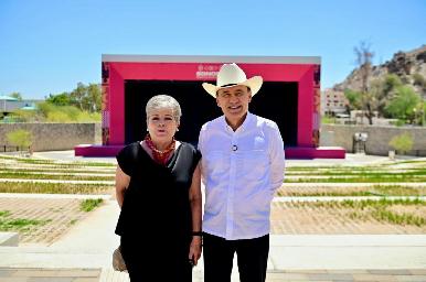 Gobernador Durazo fortalece segunda etapa de La Sauceda con respaldo de Semarnat