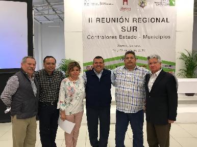Brinda Contraloría capacitación a servidores públicos municipales del sur del estado
