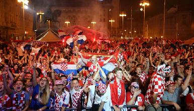 Croacia festeja histórico pase a la final del Mundial Rusia 2018