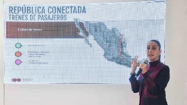 Sheinbaum da ‘otro regalo’ a militares: Sedena operará trenes a Querétaro y Pachuca