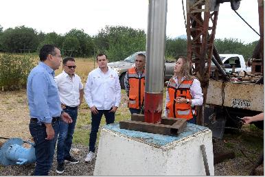 Con 35 nuevos pozos en operación, se avanza en acciones para garantizar abasto de agua: Toño Astiazarán