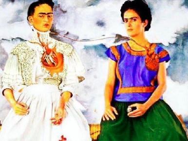 Salma Hayek rinde homenaje a Frida Kahlo