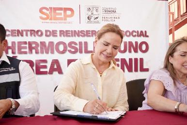 Gobierno de Sonora fortalece atención a mujeres privadas de la libertad