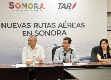 Mejora Sonora conectividad aérea con vuelos
