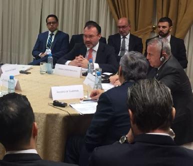 Luis Videgaray se reúne en Perú con representantes de países centroamericanos y EU