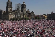 La marea rosa grita por la democracia y contra López Obrador