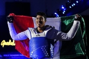 El mexicano Carlos Sansores es triple medallista mundial: Conquista plata en el Campeonato de Taekwondo Bakú 2023