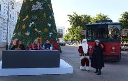 Encenderán este jueves árbol de Navidad gigante en la Plaza Zaragoza