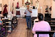 Imparte curso Centro INAH Sonora para la creación de una cultura de conservación preventiva de patrimonio religioso, en la comunidad de Tecoripa