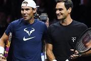 Nadal y Federer jugarán juntos por última vez este viernes