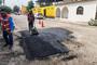 Continúa Ayuntamiento de Hermosillo jornadas de bacheo de día y noche