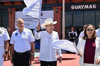 Arranca Gobernador Durazo modernización de Aeropuerto de Guaymas para potenciar inversión, turismo y comercio