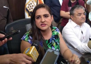 Gestiona Célida López ante Federación recursos para bacheo y proyectos hidráulicos