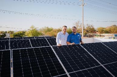 Destaca Toño Astiazarán ahorro de 83% en recibo de luz en centro CIDA con programa Peso Solar