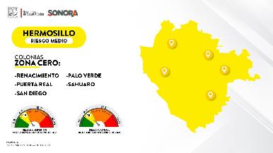 Con tendencia a la alza cinco municipios en el Mapa Sonora Anticipa