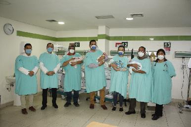 Nacen cuatrillizos en IMSS Sonora con salud 贸ptima