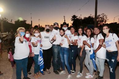 Sumar acciones a favor del poblado Miguel Alemán: Arturo Fernández