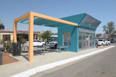 Apertura Gobierno de Hermosillo las primeras tres paradas de camión refrigeradas con videovigilancia