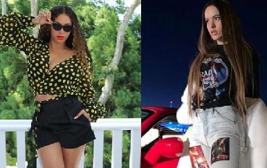 Beyoncé y Rosalía estarían preparando una colaboración
