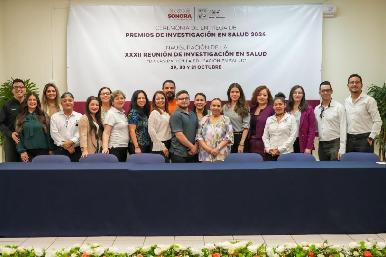 Celebra Gobierno de Sonora Ceremonia de Entrega de Premios de Investigaci贸n en Salud 2024