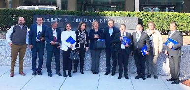 Asiste Célida López al foro “Retos Urbanos para Líderes Municipales” en Washington D.C.