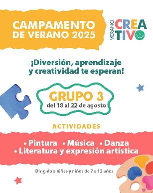 Invita IMCA a inscribirse al Campamento de Verano 2025