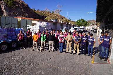 Entrega Gobierno de Sonora 111 toneladas de ayuda a familias afectadas en Guerrero por huracán Otis