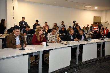 Por lluvias en el Estado, declara Gobernadora sesión permanente del Comité de Emergencia
