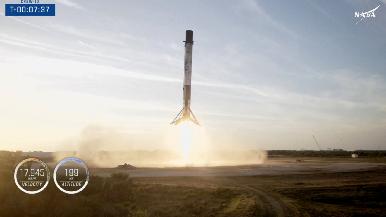 Cohete despega hacia la estación internacional para rescatar a astronautas varados