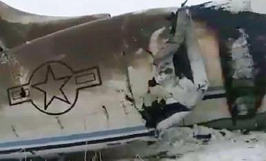 Talibanes aseguran que derribaron un avión de EU en Afganistán
