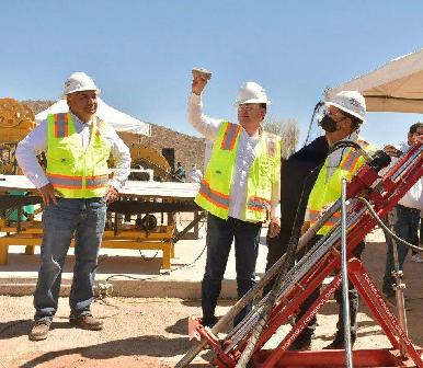 Gobernador Durazo coloca a Sonora en primer lugar de exportación minera en la frontera norte