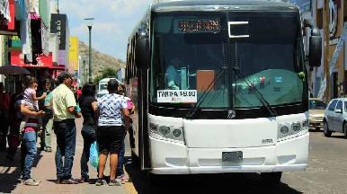 Exhorta DGT a usuarios del transporte público a portar cubrebocas