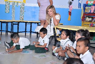 Entrega Gobernadora Pavlovich instalaciones del preescolar Nueva Creación Bicentenario