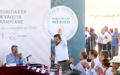 Director general del IMSS acompaña al presidente de México para supervisar Plan de Justicia del Pueblo Yaqui