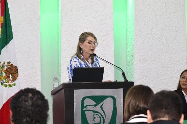 Directora de UMAE en Sonora rinde su 4to Informe Anual de Labores ante autoridades del IMSS